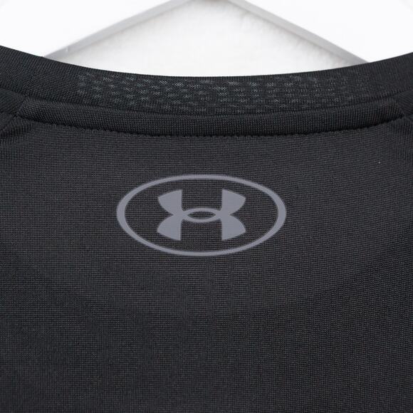 UNDER ARMOUR UA Tech 2.0 Crew Neck Long Sleeve Training Shirt Black Mens M NWT - Picture 7 of 10